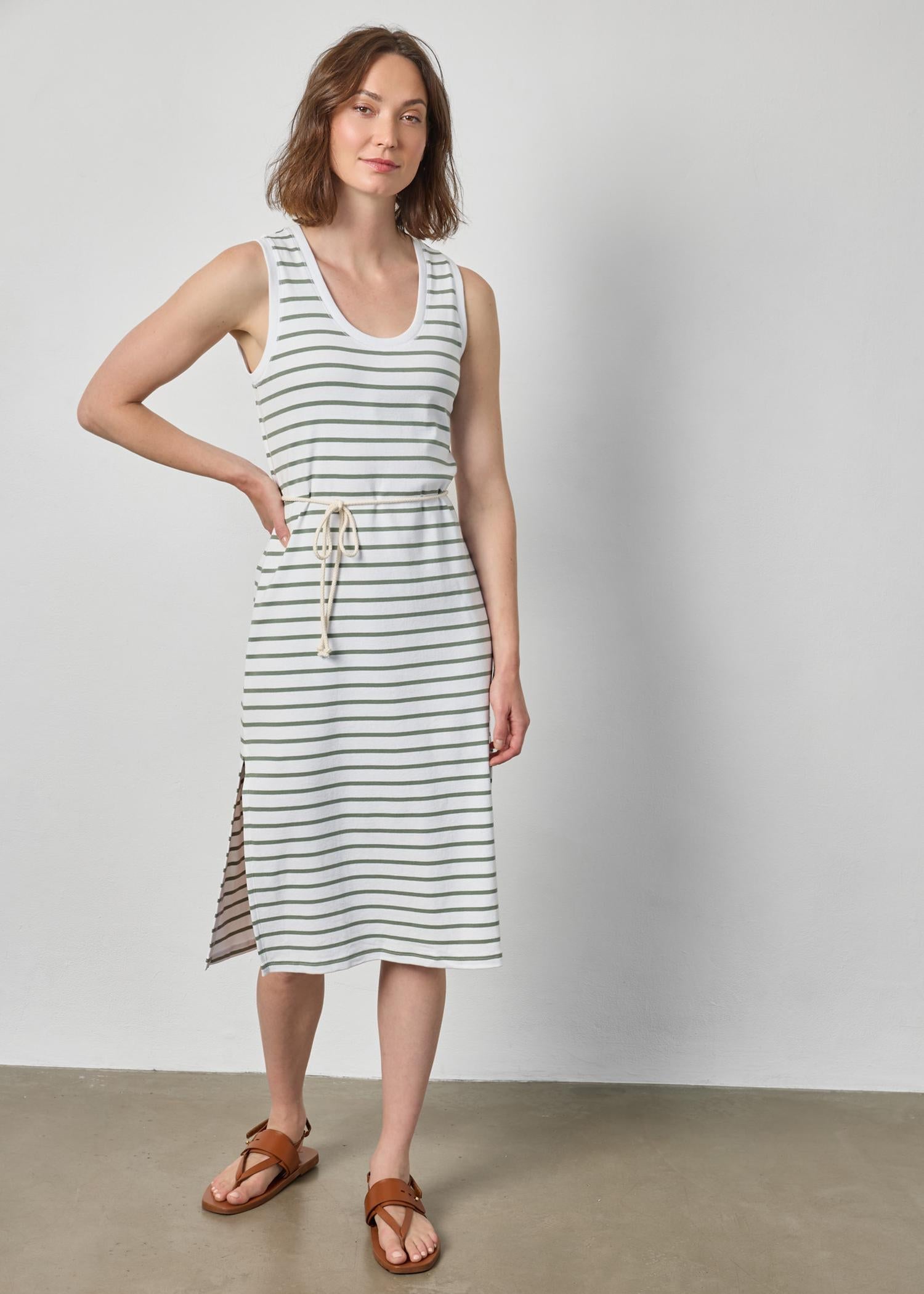 Striped Tank Dress