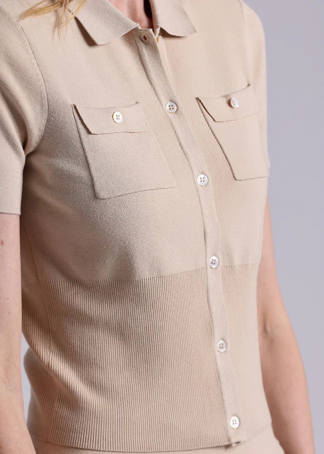 Short Sleeve Collard Shirt