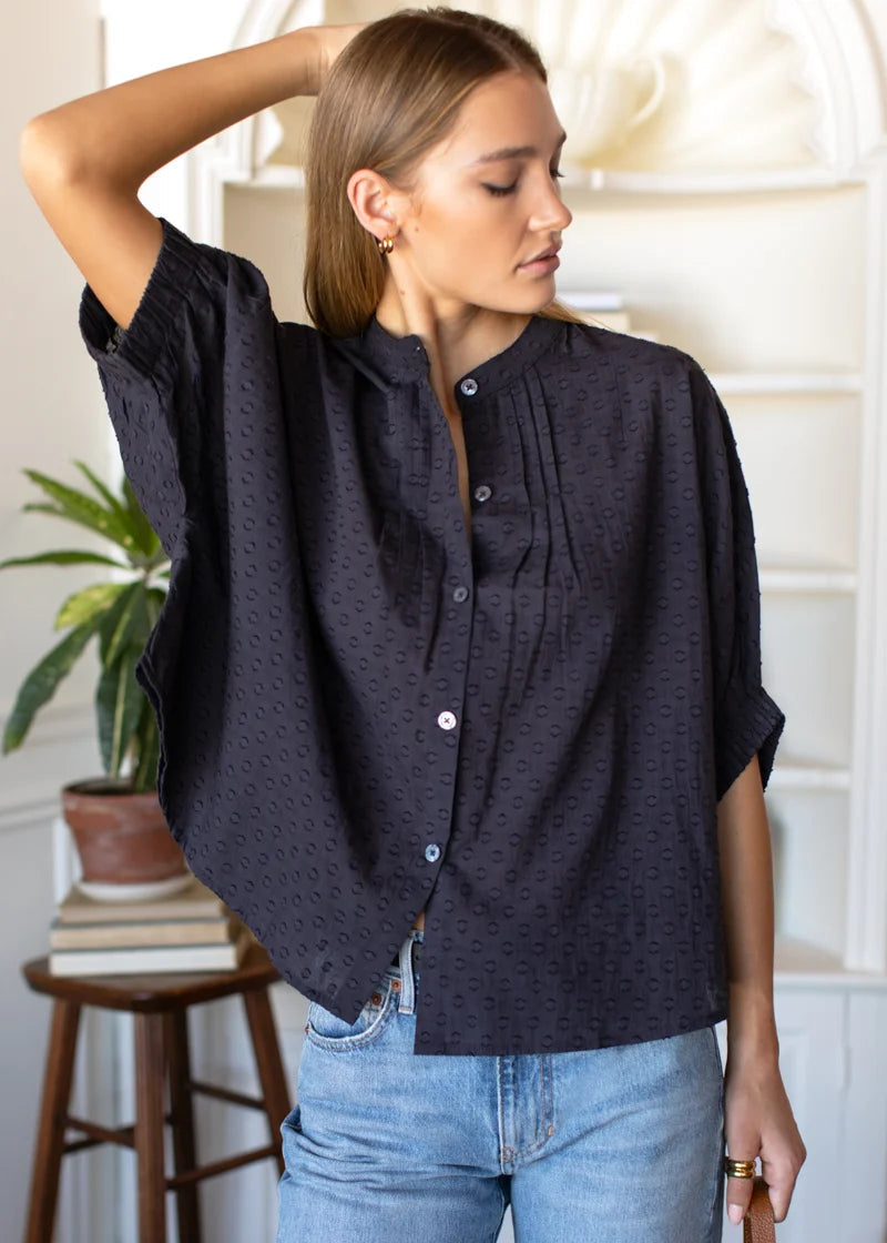 Mandarin Collar Top
