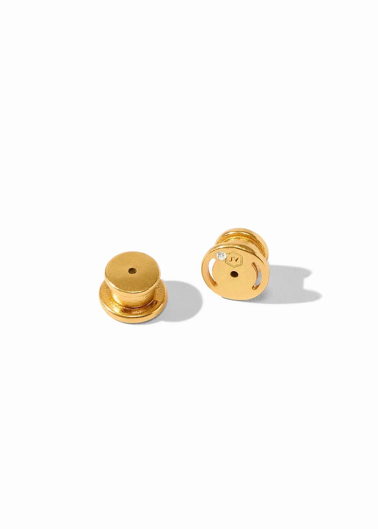 gold plated earing backs