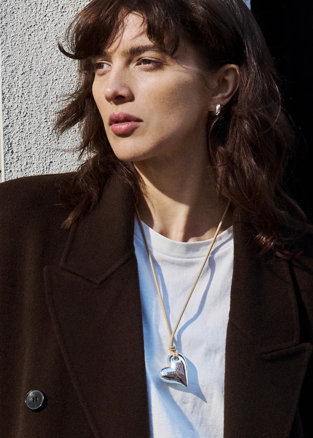 Heart on a String Necklace