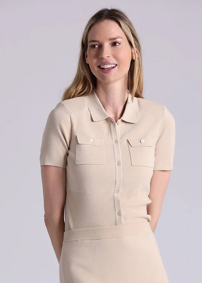 Short Sleeve Collard Shirt