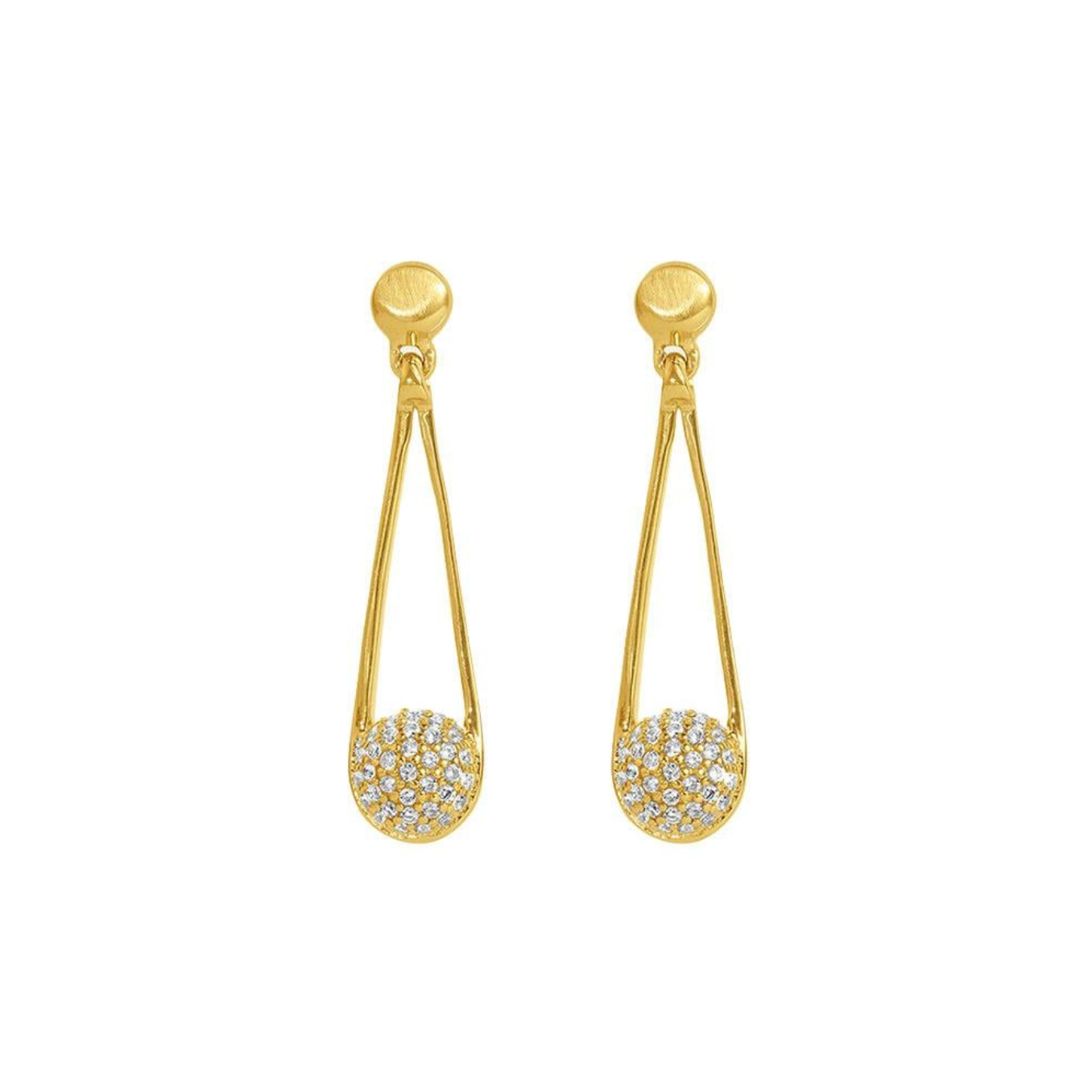 Signature Pave Mini Ipanema Earrings