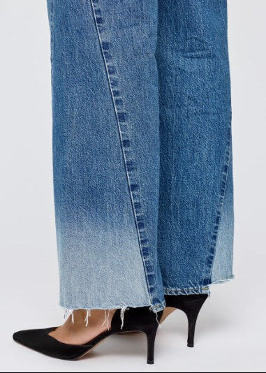 Panel Wide Jeans