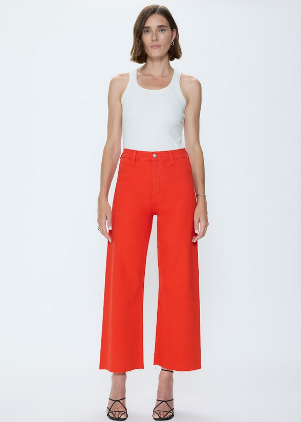 Penny Crop Wide Leg