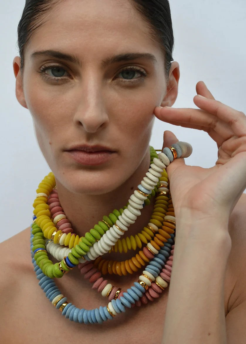 Laguna Necklace - Pistachio