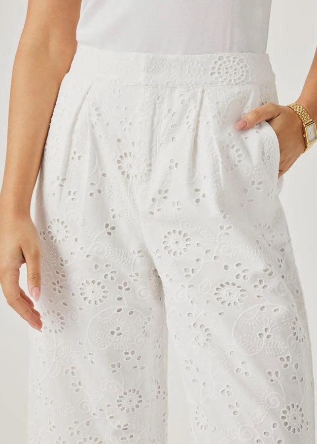 Eyelet Pant