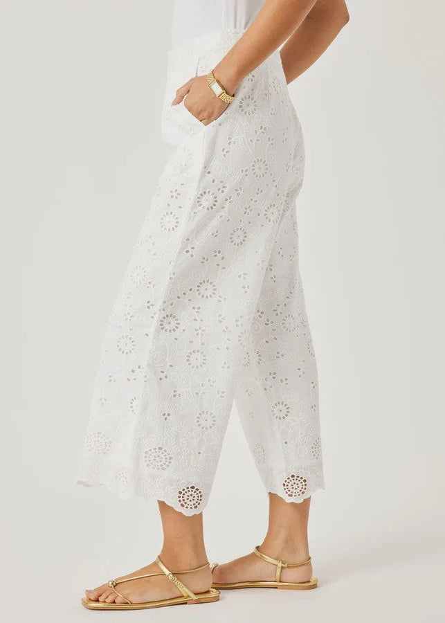 Eyelet Pant