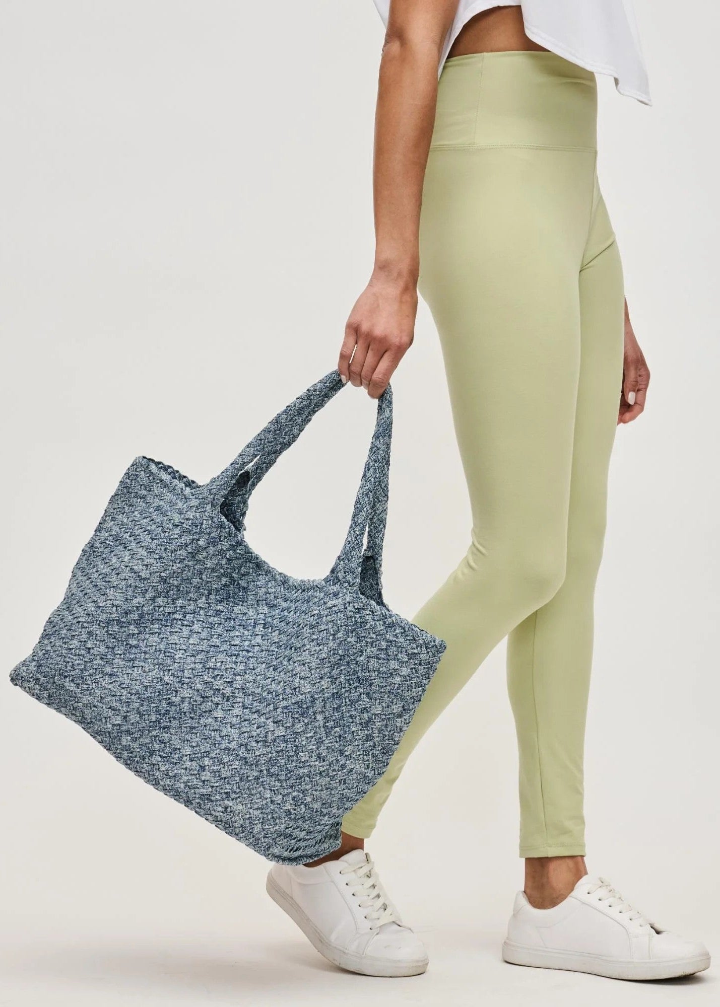 Sky's the Limit Large Tote "Denim"