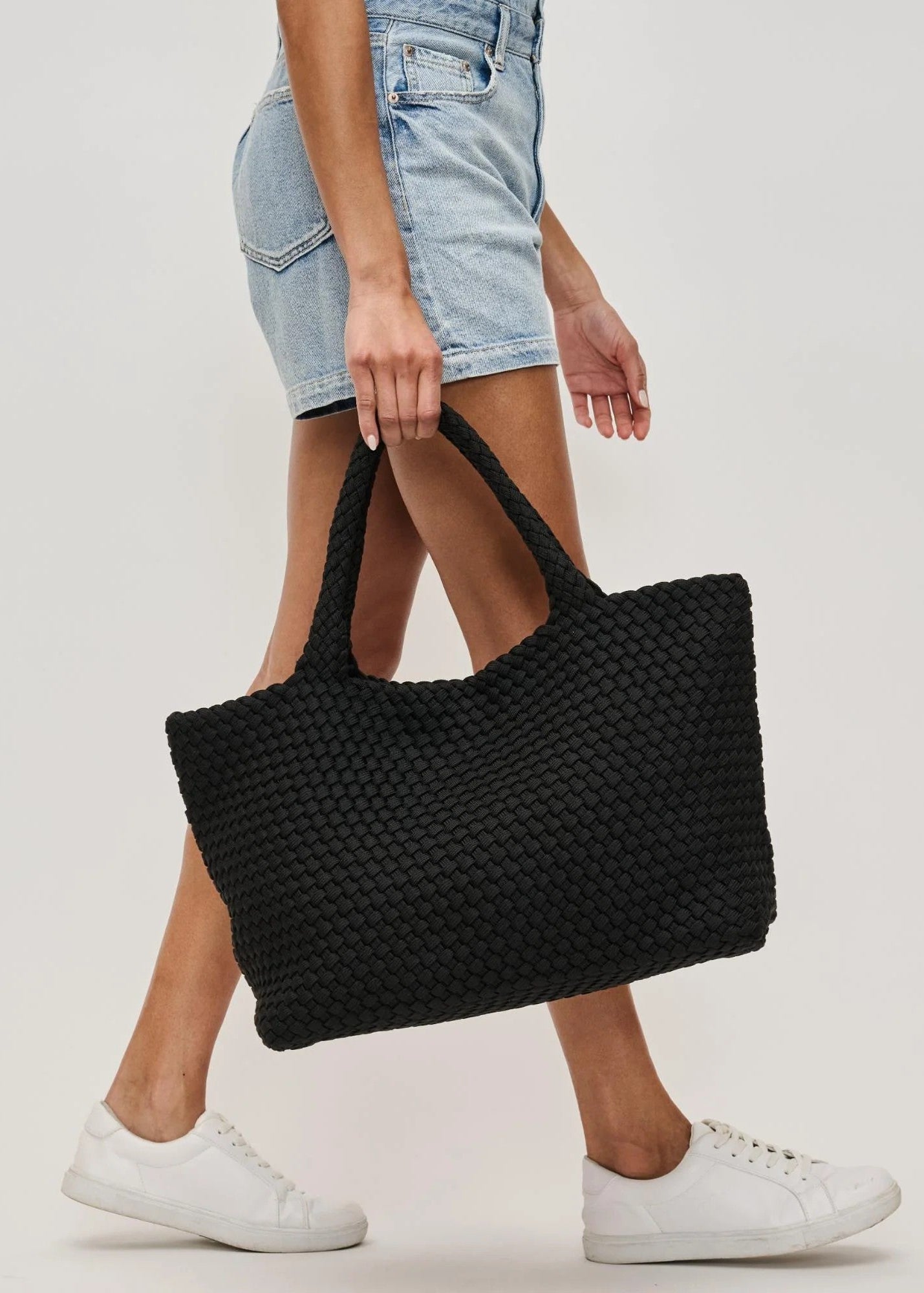 Sky's the Limit Large Eco Tote "Black"