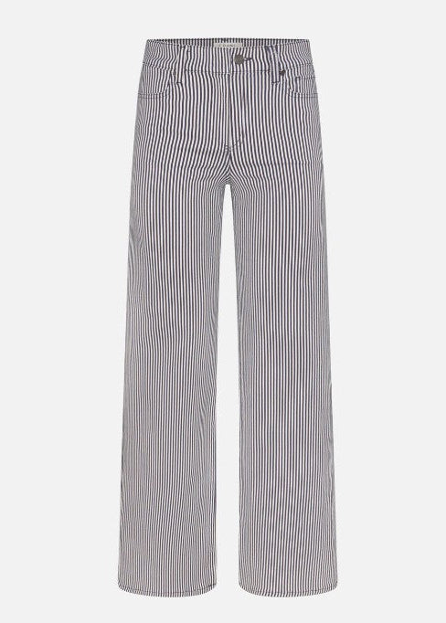 Le Slim Palazzo "Navy Stripe"