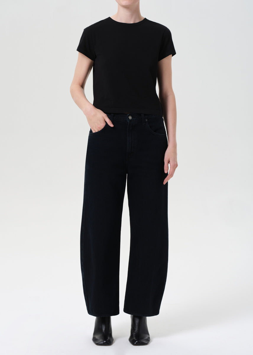 Low Curve Jean Crop
