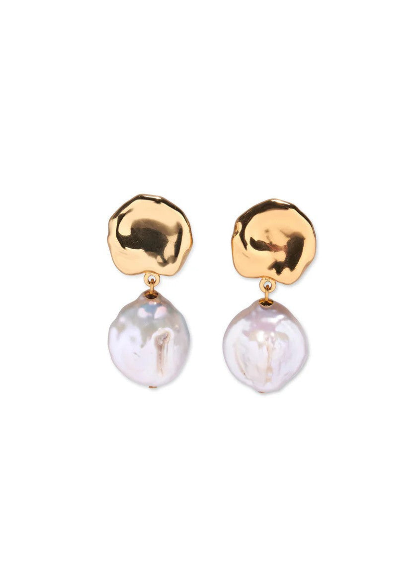 Coin Reflection Earrings