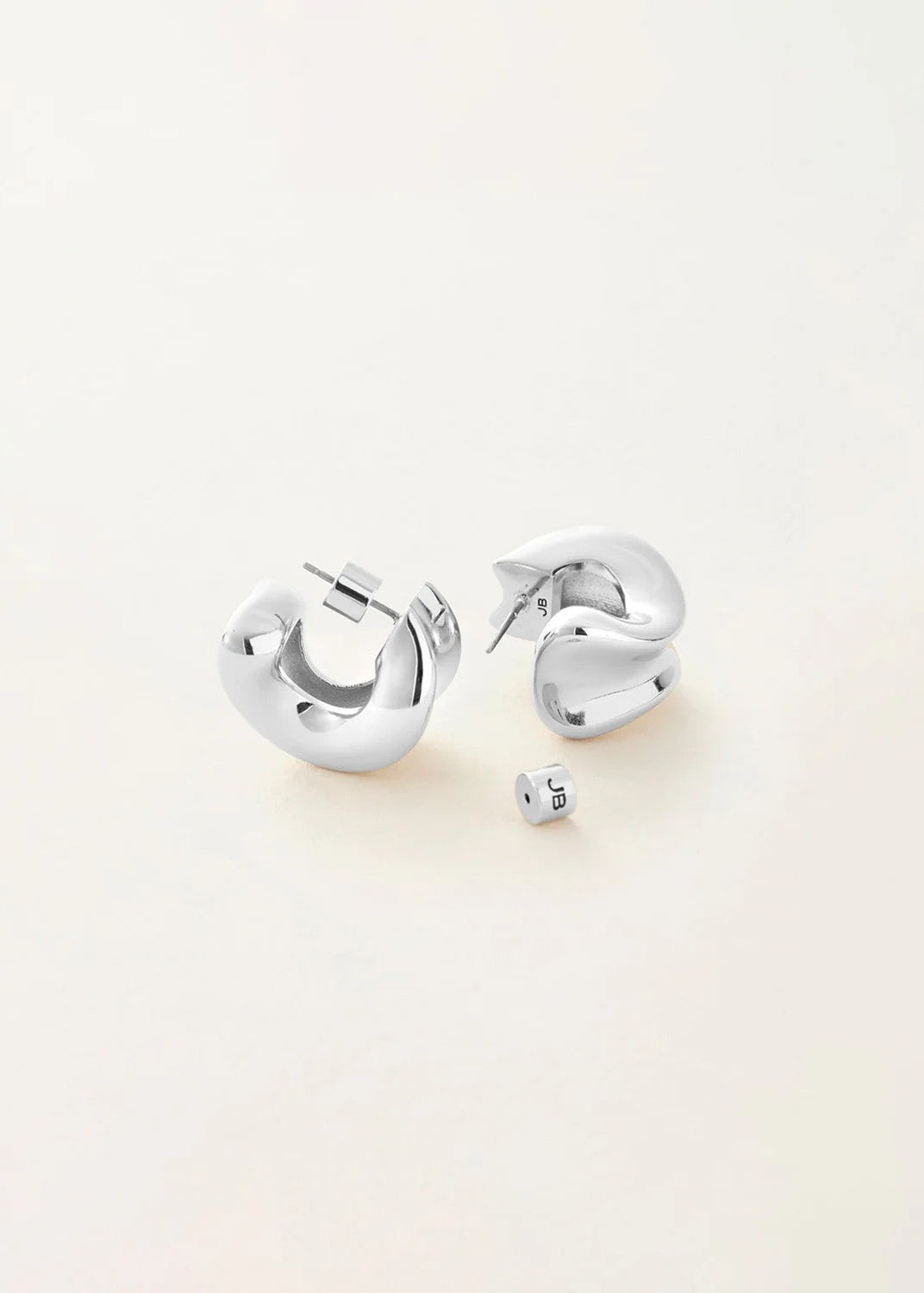 Duone Hoops - Silver