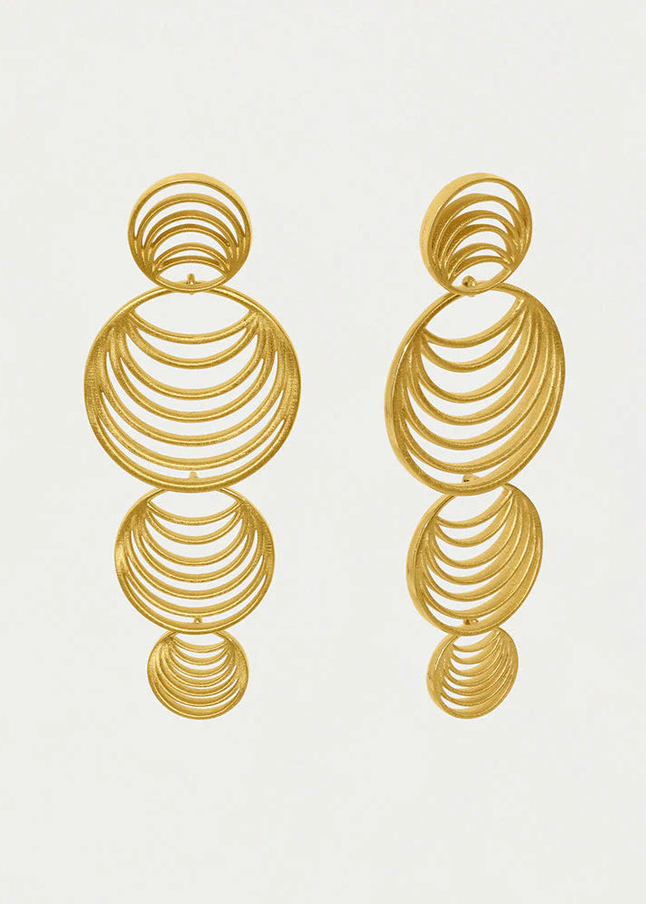 Salvador Long Drop Earrings