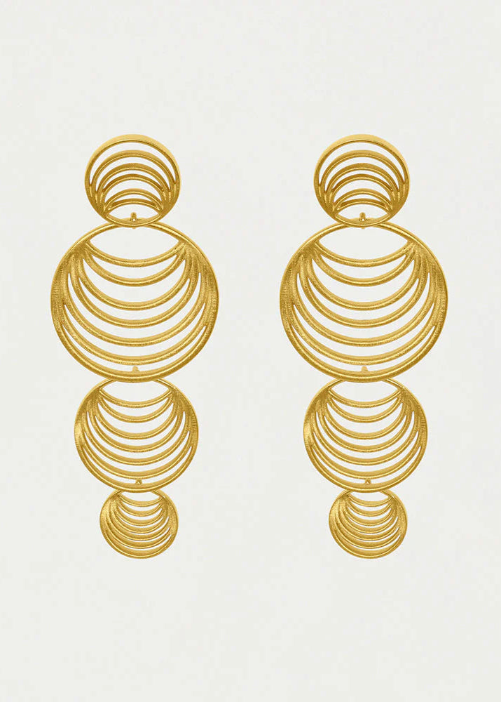 Salvador Long Drop Earrings