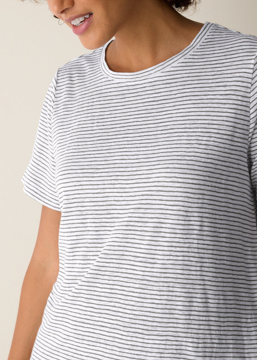 Crew Neck Short Sleeve Tee