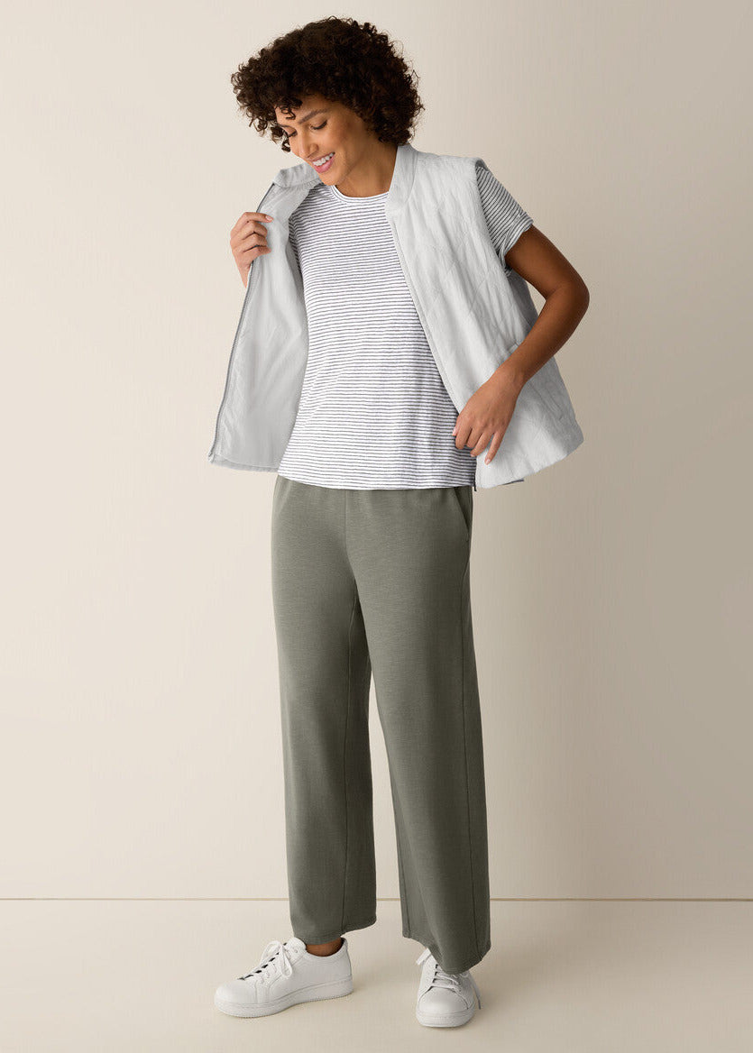 Crew Neck Short Sleeve Tee