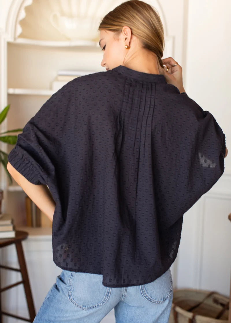 Mandarin Collar Top