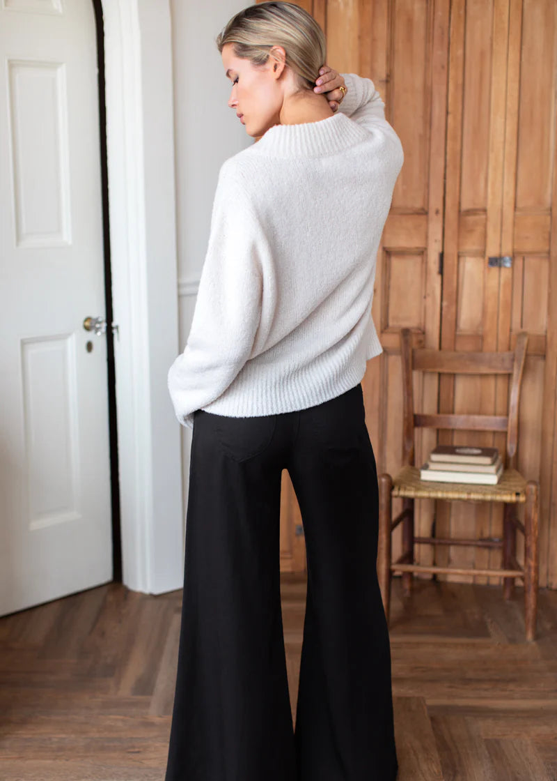 Boxy V Neck Sweater
