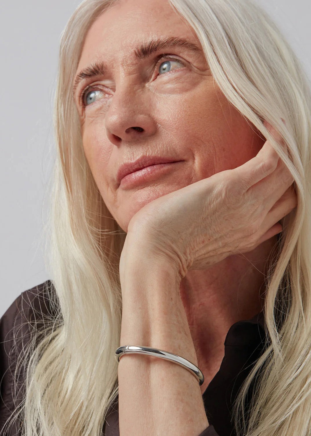 Gia Bangle - Platinum