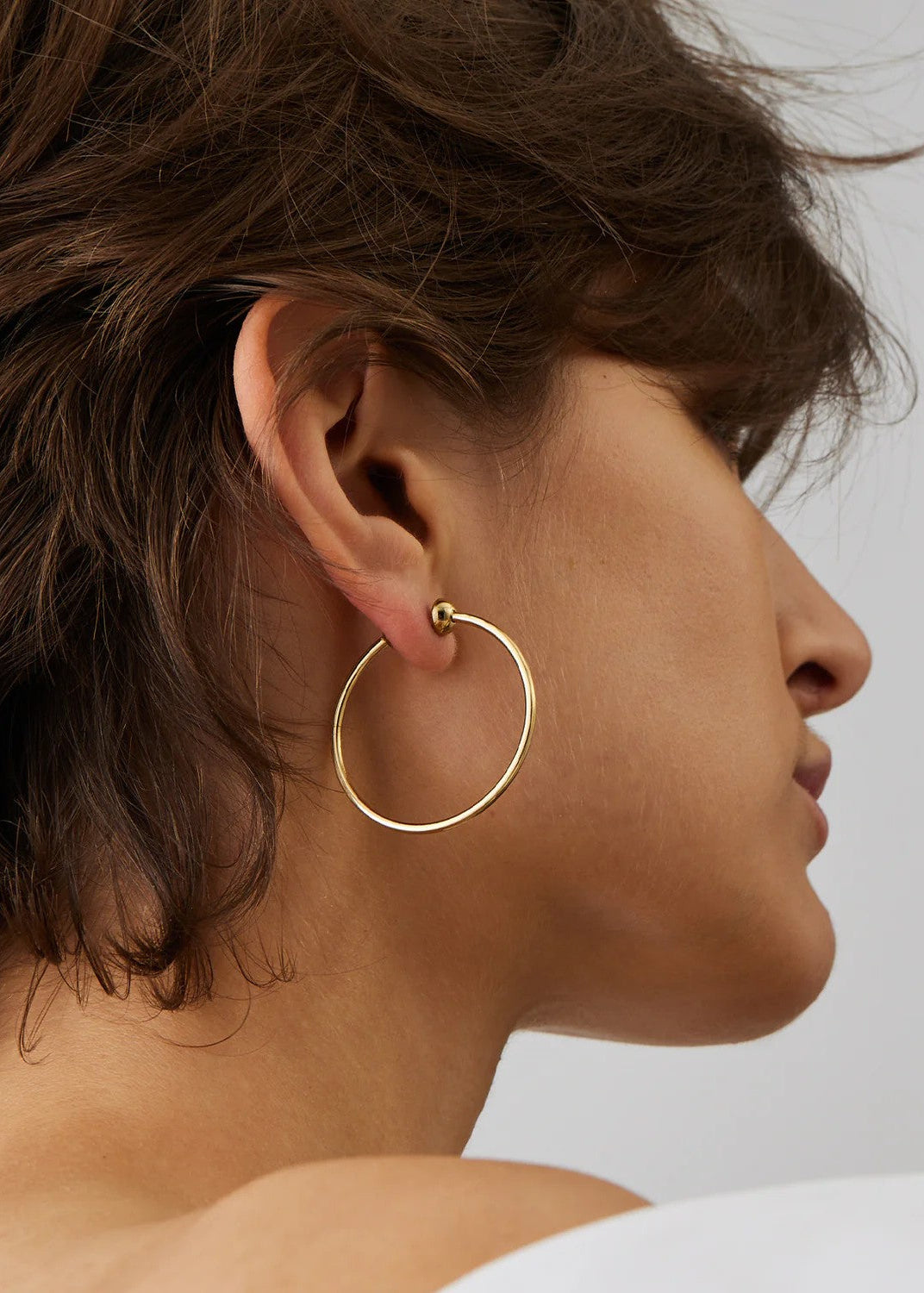 Small Icon Hoops - Gold