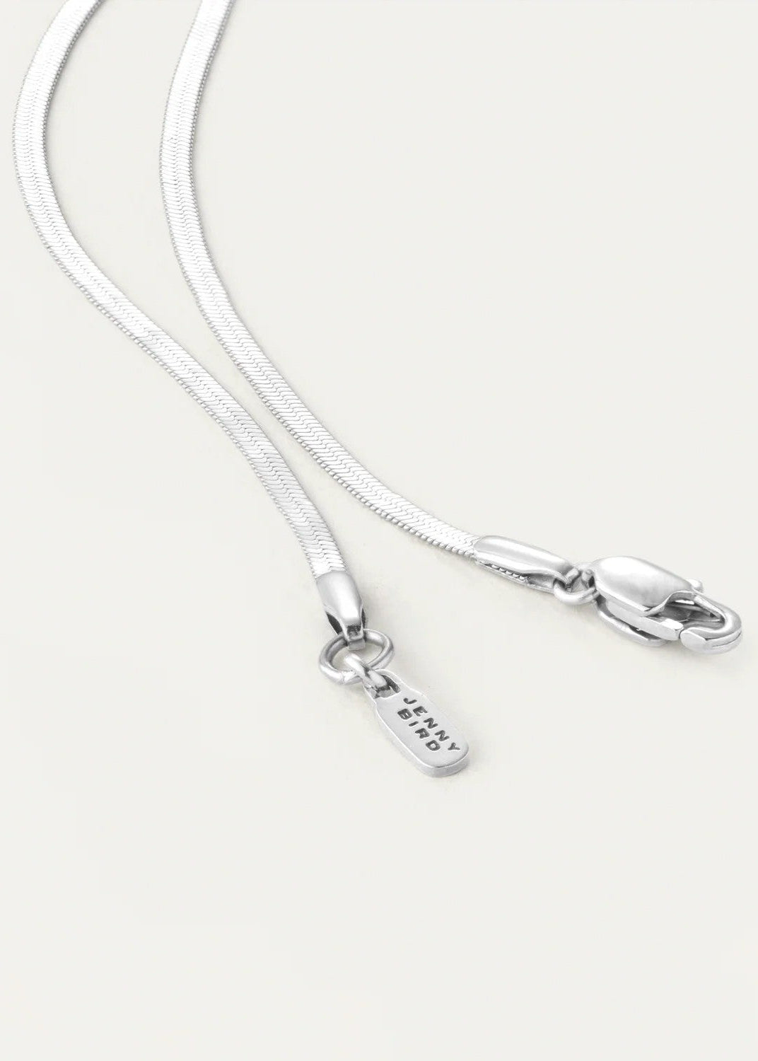 Zeina Slim Chain - Platinum