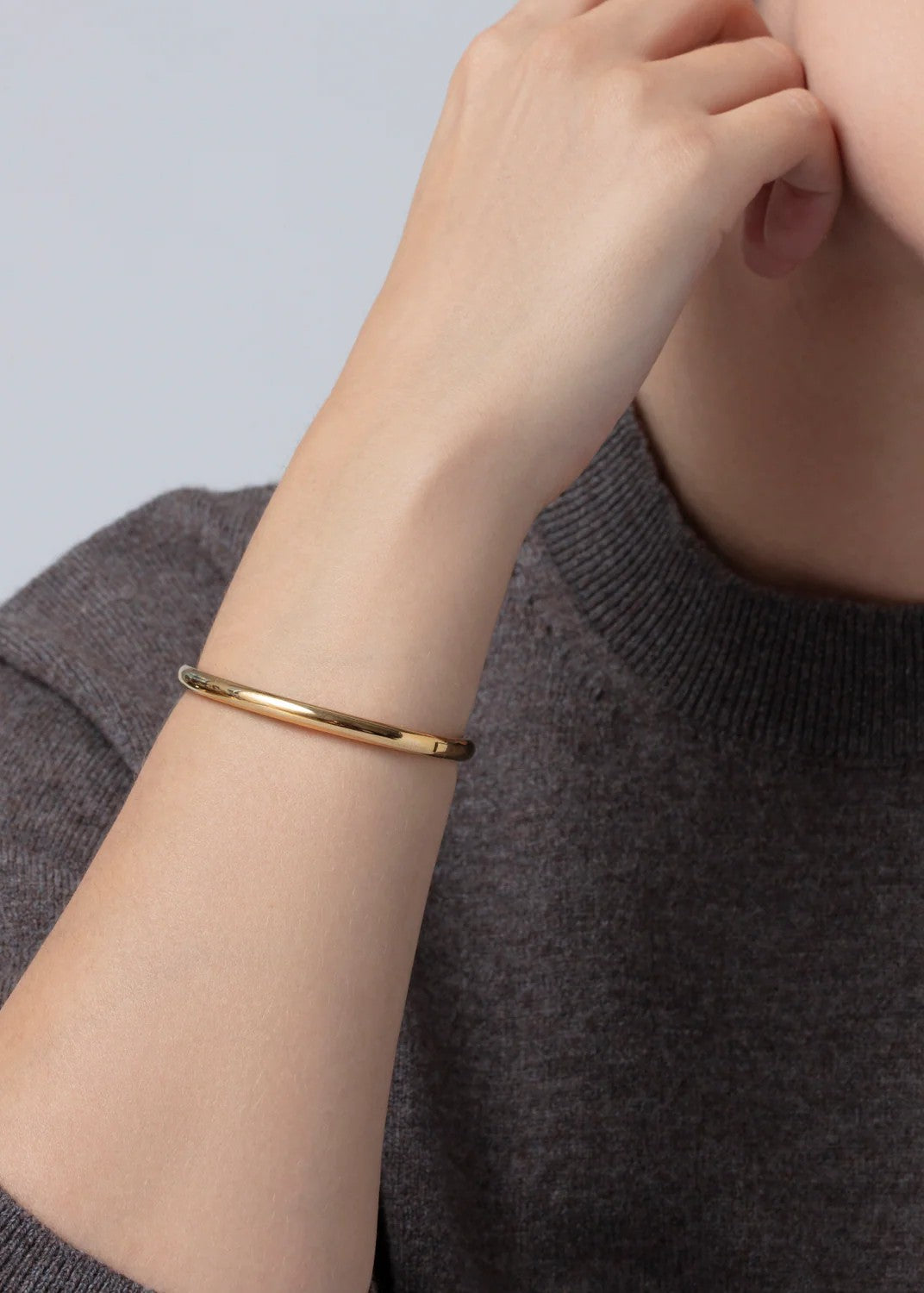 Remi Bangle - Gold - Large