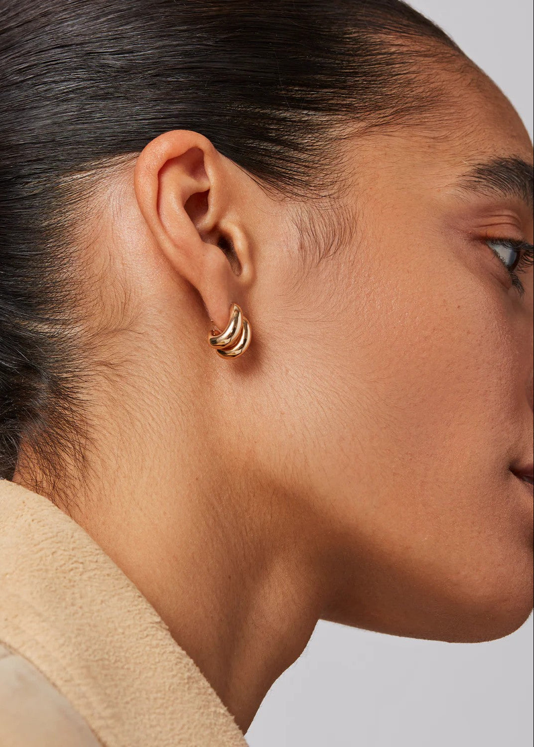 Mini Florence Earrings - Gold