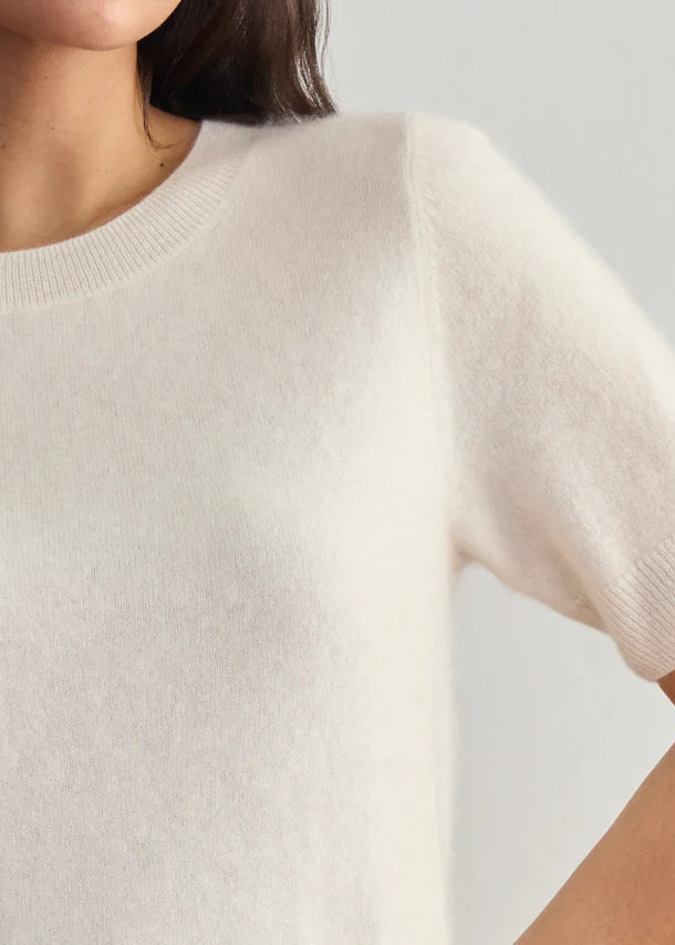 Brushed Cashmere Tee