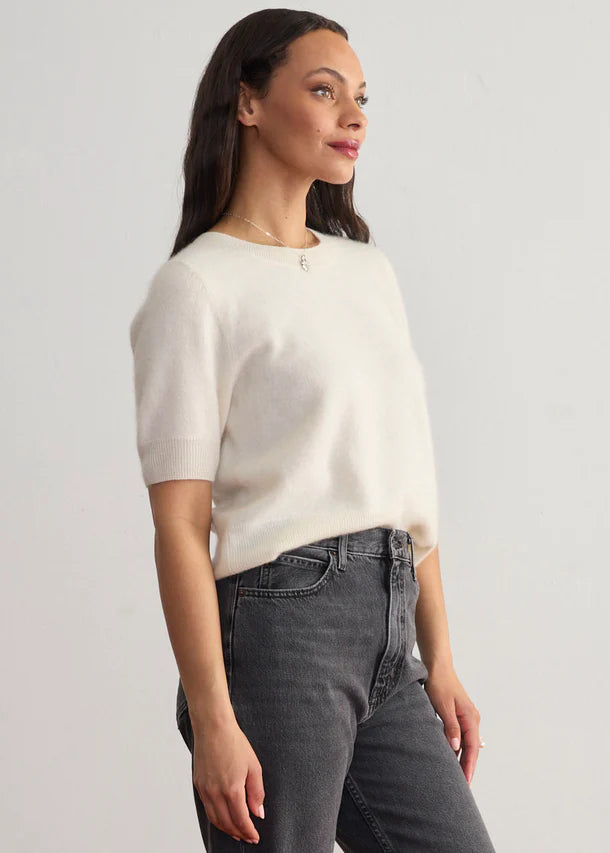Brushed Cashmere Tee