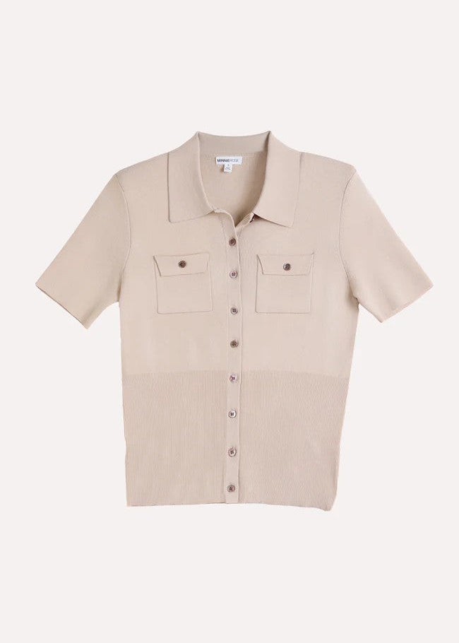Short Sleeve Collard Shirt