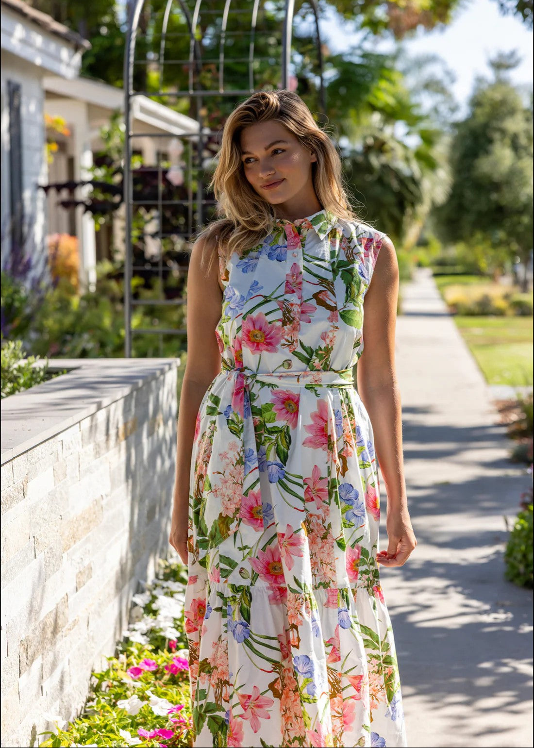 Eloise Dress - Harbor Island Floral