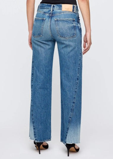 Panel Wide Jeans