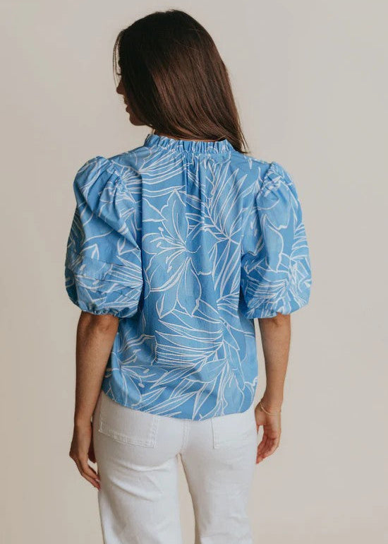 Alix Blouse - Laguna