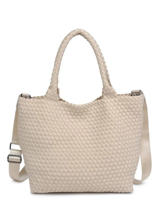 Medium Sky’s The Limit Tote - Cream